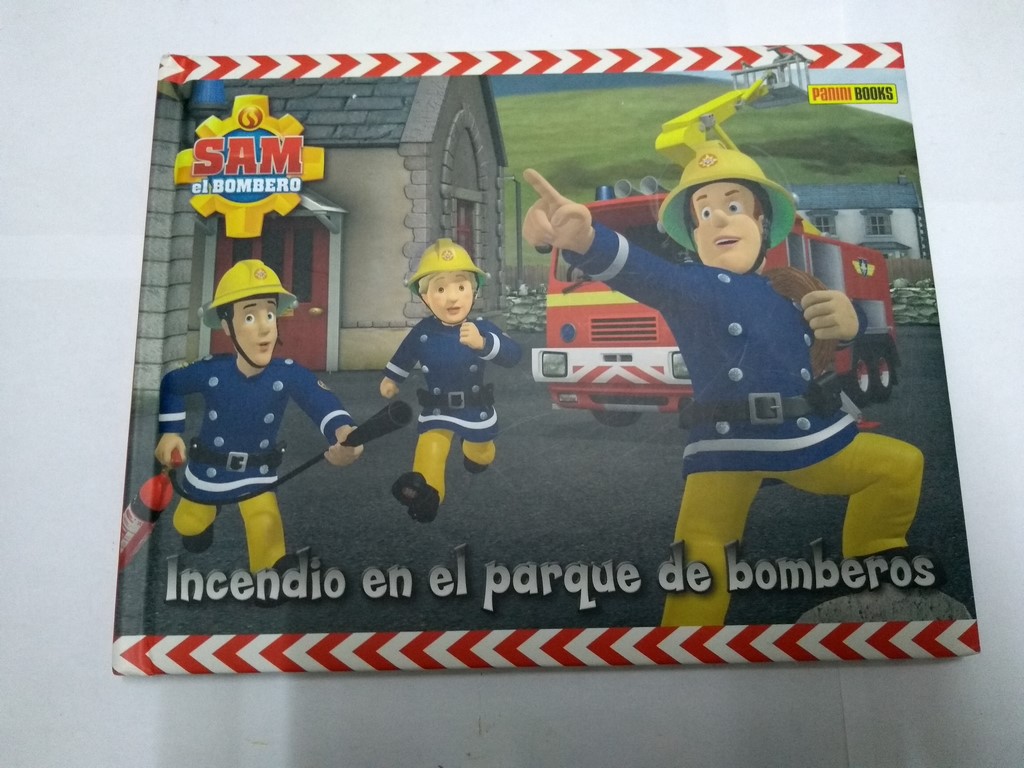 Incendio en el parque de bomberos