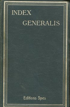 INDEX GENERALIS. SEIZIEME ANNEE 1936. ANNUAIRE GENERAL DES UNIVERSITES.