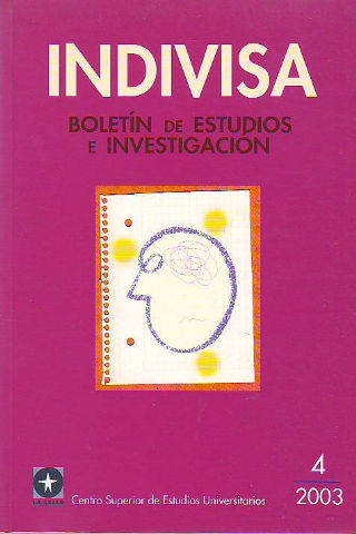 INDIVISA. BOLETIN DE ESTUDIOS E INVESTIGACION, Nº 4-2003.