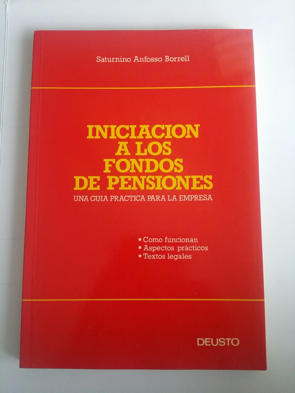 Iniciacion a los fondos de pensiones