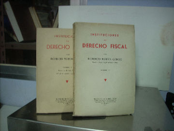 INSTITUCIONES DE DERECHO FISCAL. (2 TOMOS).