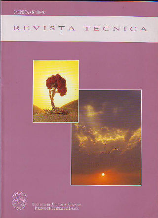 INSTITUTO DE AUDITORES-CENSORES JURADOS DE CUENTAS DE ESPAÑA. REVISTA TECNICA. 3ª EPOCA, Nº 10. 97.