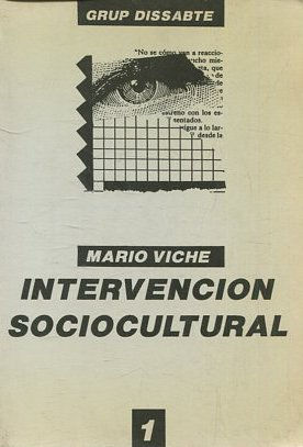 INTERVENCION SOCIOCULTURAL.