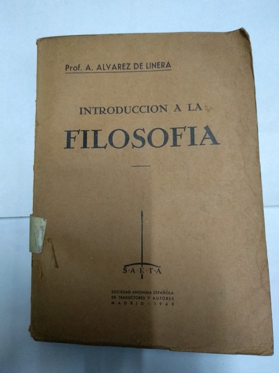 Introducción a la filosofía