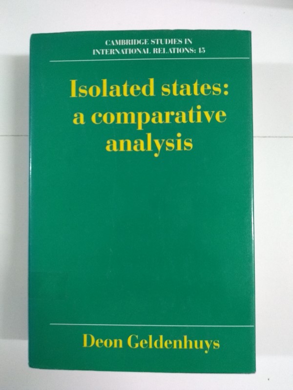 Isolated states: a comparative analysis