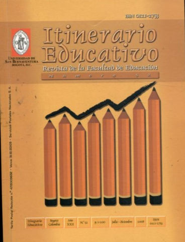 ITINERARIO EDUCATIVO. REVISTA DE LA FACULTAD DE EDUCACION NUM. 52.