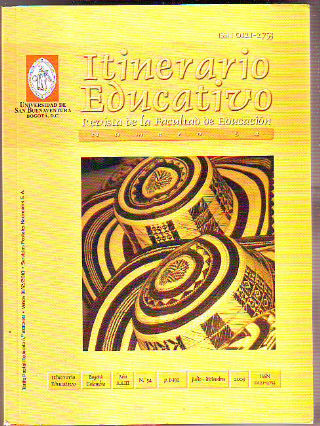 ITINERARIO EDUCATIVO. REVISTA DE LA FACULTAD DE EDUCACION NUM. 54.