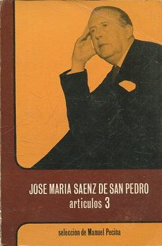 JOSE MARIA SAENZ DE SAN PEDRO. ARTICULOS 3.