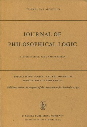 JOURNAL OF PHILOSOPHICAL LOGIC. VOLUME 5, No. 3, AUGUST 1976.