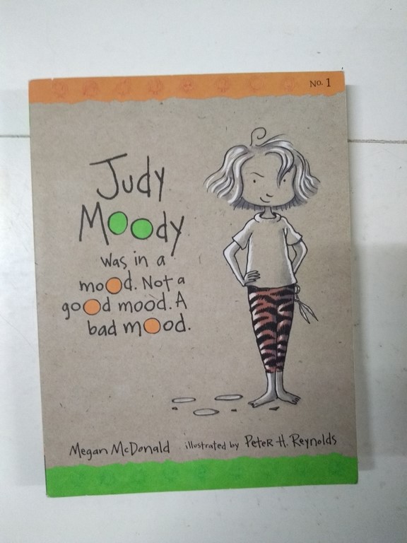 Judy Moody was in a mood. Not a good mood. A bad mood