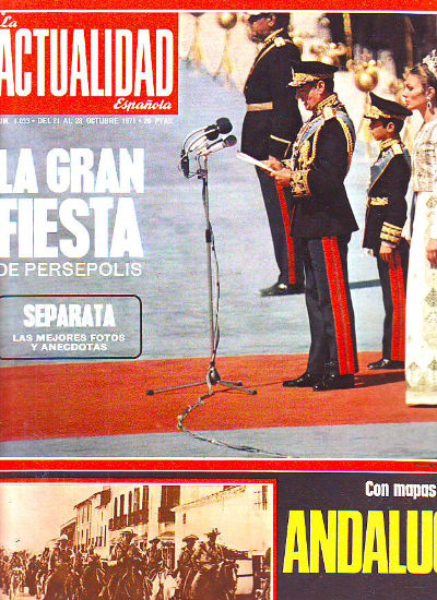 LA ACTUALIDAD ESPAÑOLA. NUM. 1033. DEL 21 AL 26 DE OCTUBRE DE 1971.