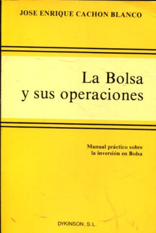 LA BOLSA Y SUS OPERACIONES