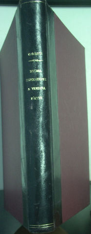 LA DECIMA ESPOSIZIONE D'ARTE A VENEZIA, 1912.