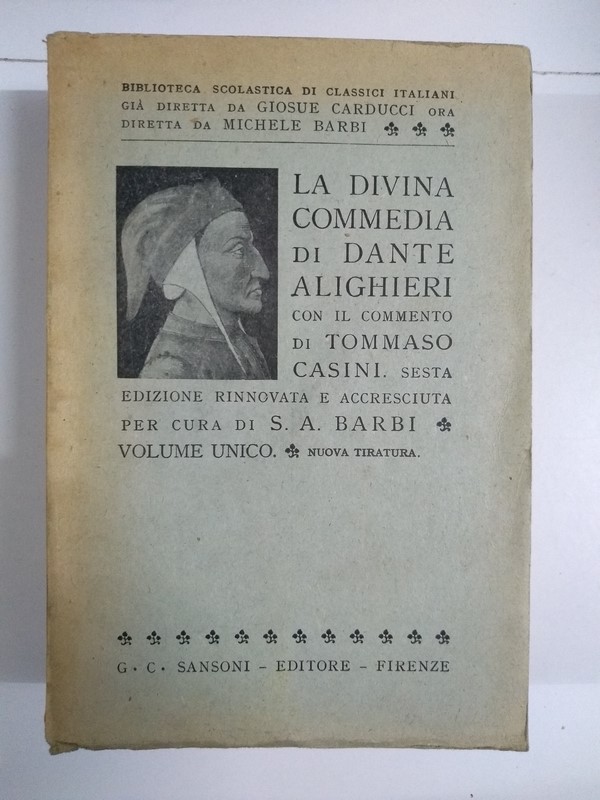 La divina commedia di Dante Alighieri