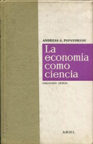 LA ECONOMIA COMO CIENCIA.