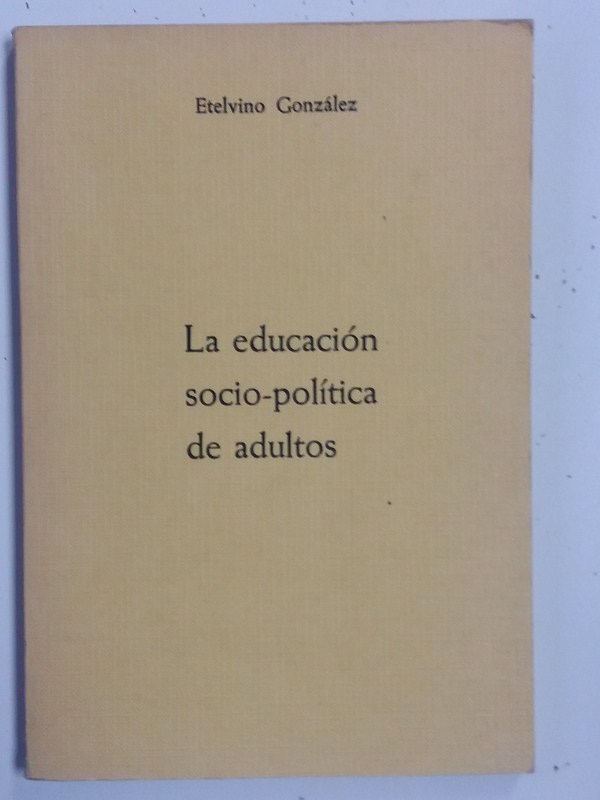 La educación socio-política de adultos