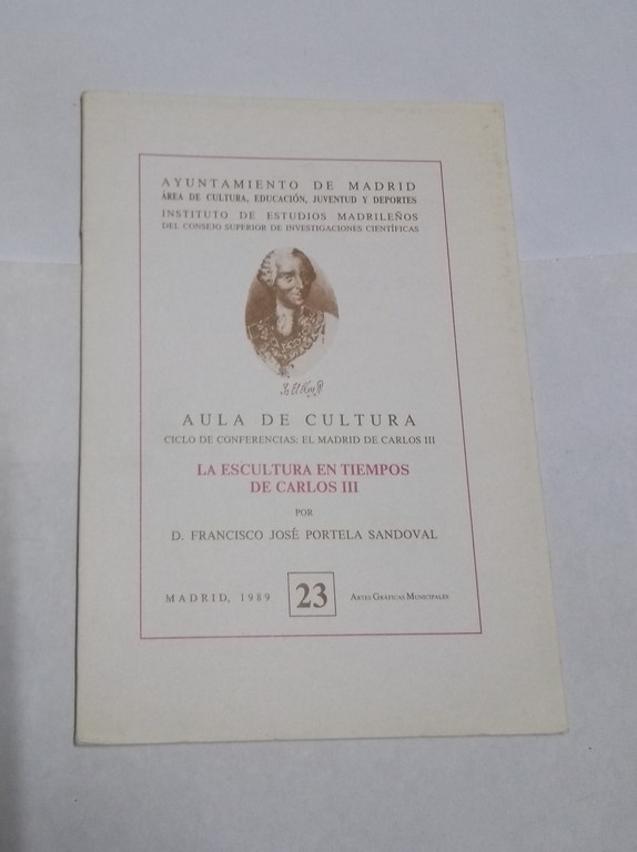 La escultura en tiempos de Carlos III