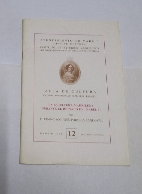 La escultura madrileña durante el reinado de Isabel, II