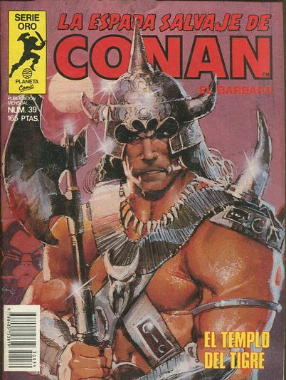 LA ESPADA SALVAJE DE CONAN EL BARBARO. SERIE ORO. NUMERO 39. SEGUNDA EDICION. COMICS FORUM.