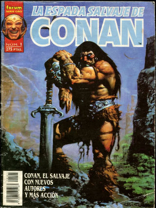 LA ESPADA SALVAJE DE CONAN. VOLUMEN II. Nº. 1.