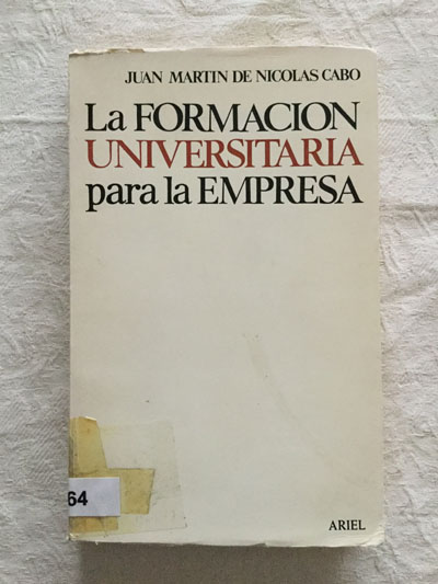 La formación universitaria para la empresa