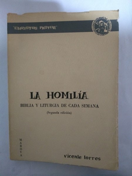 La homilia. Biblia y liturgia de cada semana