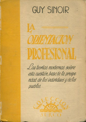 LA ORIENTACION PROFESIONAL.