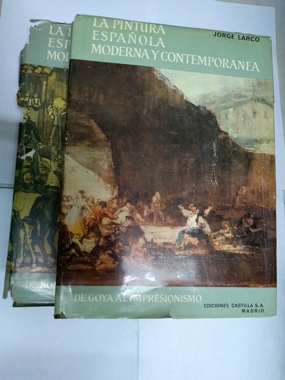La pintura española moderna y contemporánea, 2 tomos