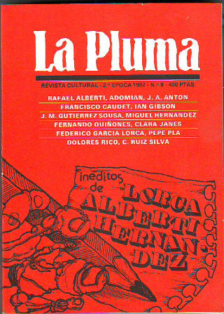 LA PLUMA. REVISTA CULTURAL. Nº 8.