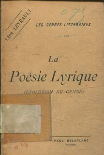 LA POESIE LYRIQUE.