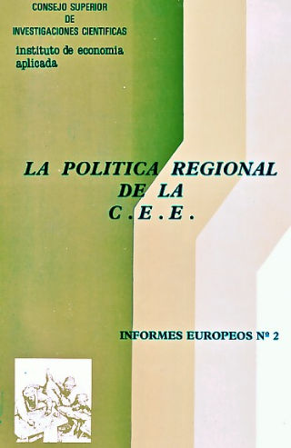 LA POLITICA REGIONAL DE LA CEE.