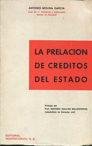 LA PRELACION DE CREDITOS DEL ESTADO.