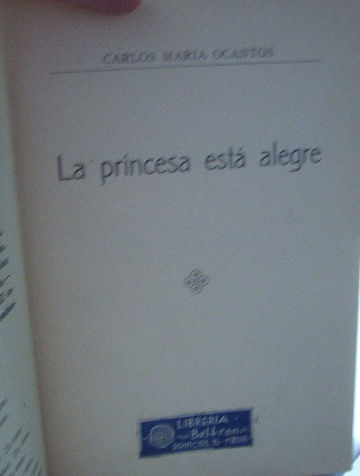 LA PRINCESA ESTA ALEGRE.