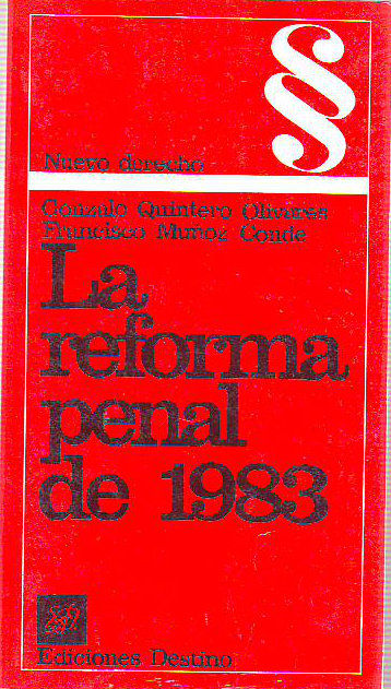 LA REFORMA PENAL DE 1983.