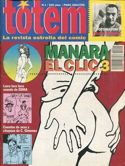 LA REVISTA ESTRELLA DEL COMIC. Nº1. MANARA EL CLIC 3.