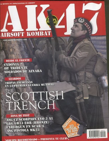 LA REVISTA Nº 1 ESPECIALIZADA EN AIRSOFT. Nº 25-AÑO V/ 2014.