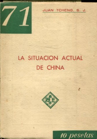 LA SITUACION ACTUAL DE CHINA.