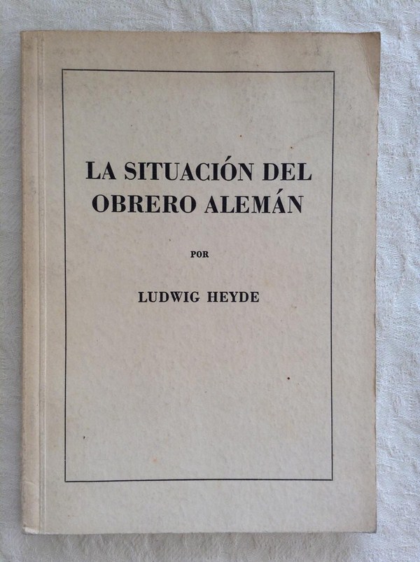 La situación del obrero alemán