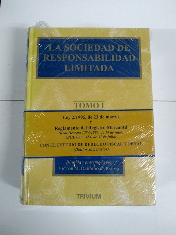 La sociedad de responsabilidad limitada, I