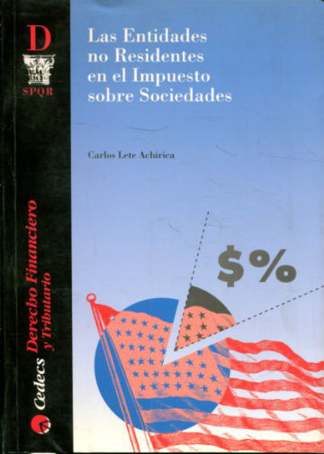 LAS ENTIDADES NO RESIDENTES EN EL IMPUESTO SOBRE SOCIEDADES.