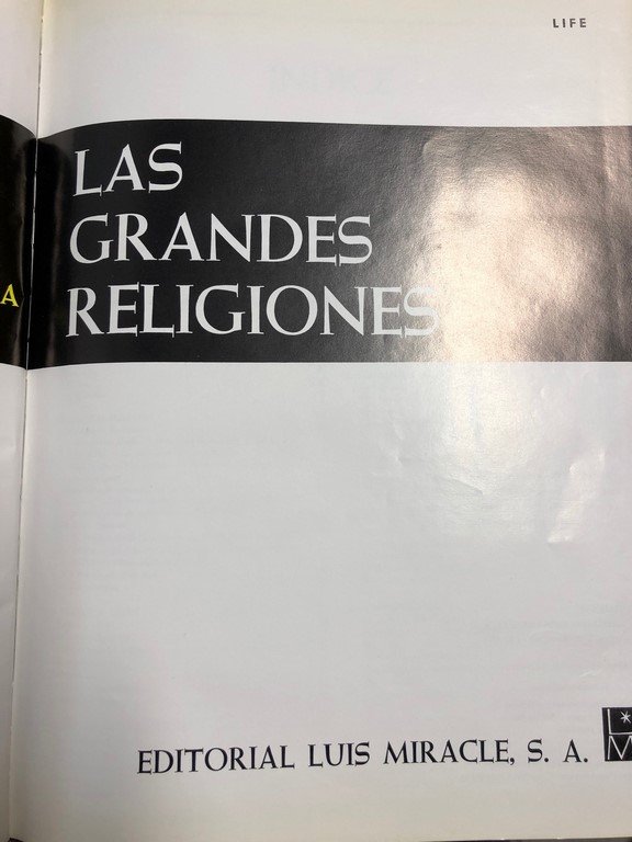 LAS GRANDES RELIGIONES.