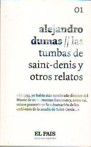 LAS TUMBAS DE SAINT-DENIS Y OTROS RELATOS.