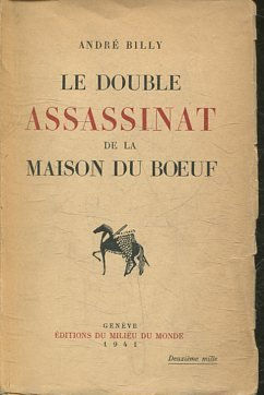 LE DOUBLE ASSASSINAT DE LA MAISON DE BOEUF.
