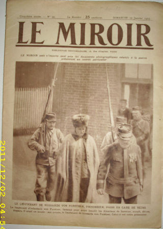 LE MIROIR. PUBLICATION HEBDOMADAIRE. CINQUIEME ANNEE,  Nº 59. DIMANCHE 10 JANVIER 1915.