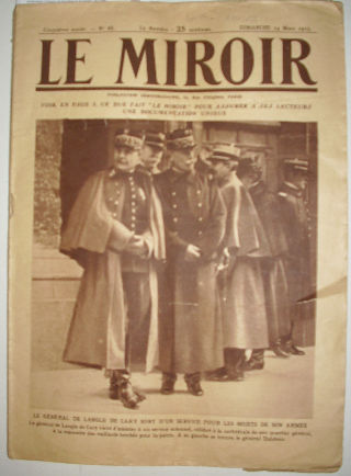 LE MIROIR. PUBLICATION HEBDOMADAIRE. CINQUIEME ANNEE,  Nº 60. DIMANCHE 17 JANVIER 1915.