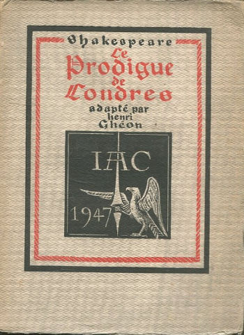 LE PRODIGUE DE LONDRES. COMEDIE EN CINQ ACTES.