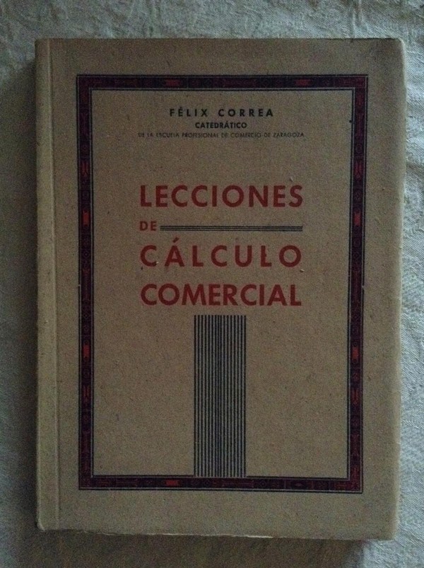 Lecciones de cálculo comercial