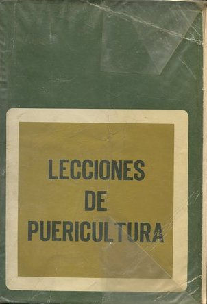 LECCIONES DE PUERICULTURA.