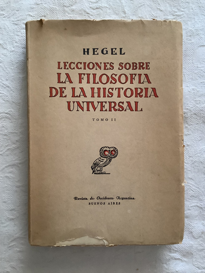 Lecciones sobre la filosofía de la historia universal