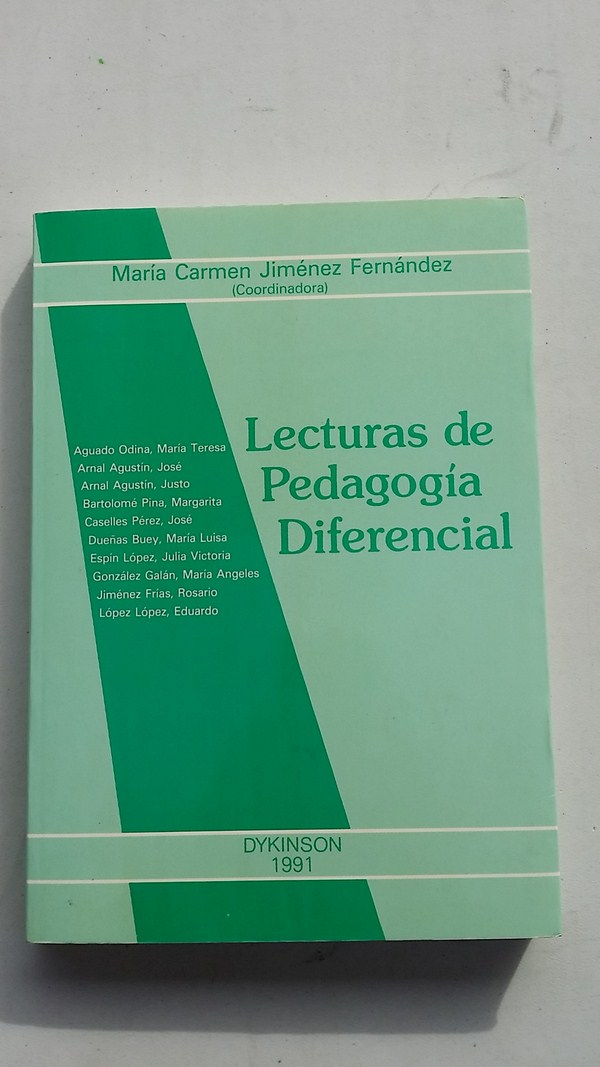 Lecturas de pedagogia diferencial